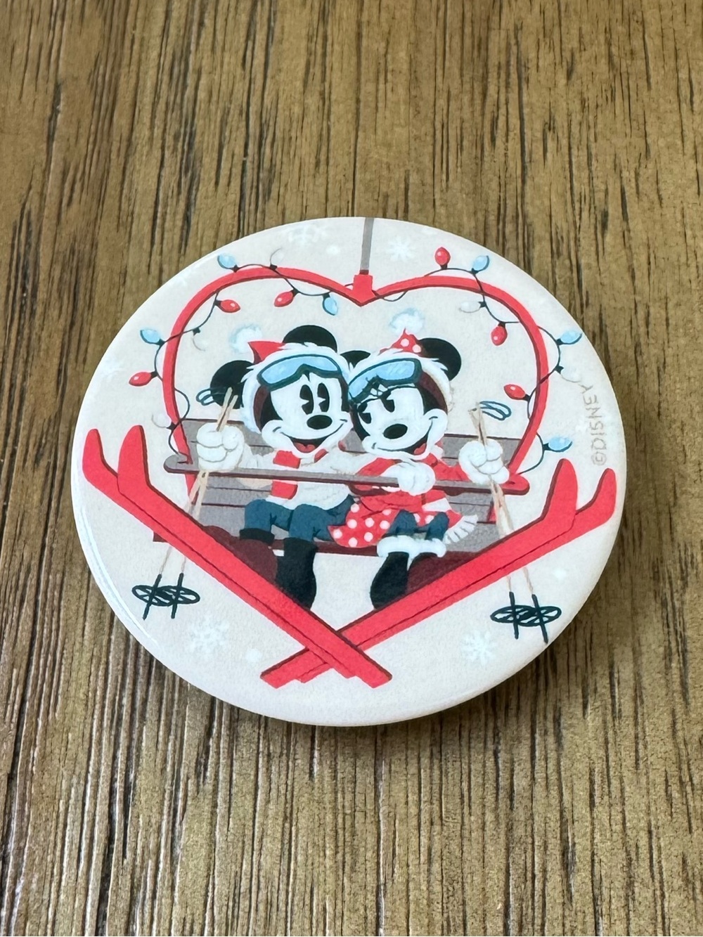 Mickey and Minnie Ski Popsocket!